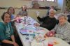 The St. Anne's Changemakers Club partnering with seniors from A Little Help to make cards for Project Valentine